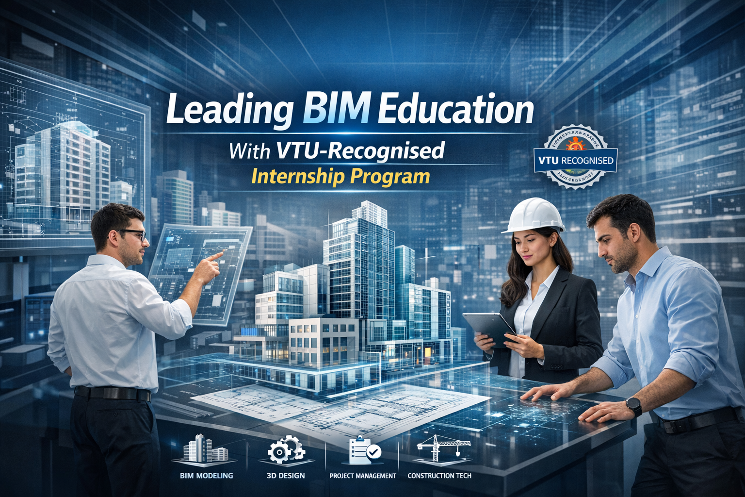 Leading BIM Education With VTU-Recognised Internship Program